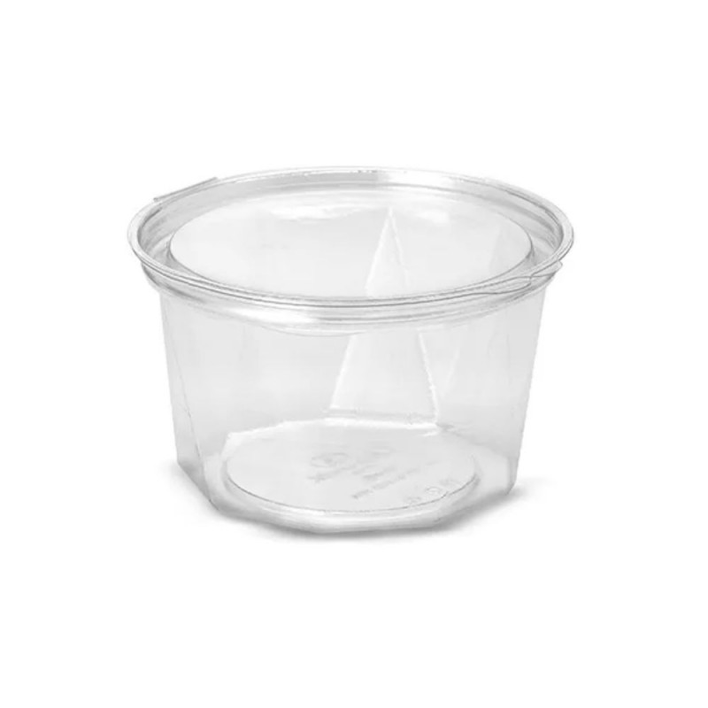 G 800 D  - Pote Redondo Tampa Articulada 1000ml  Galvanotek - Caixa Com 200 Unidades