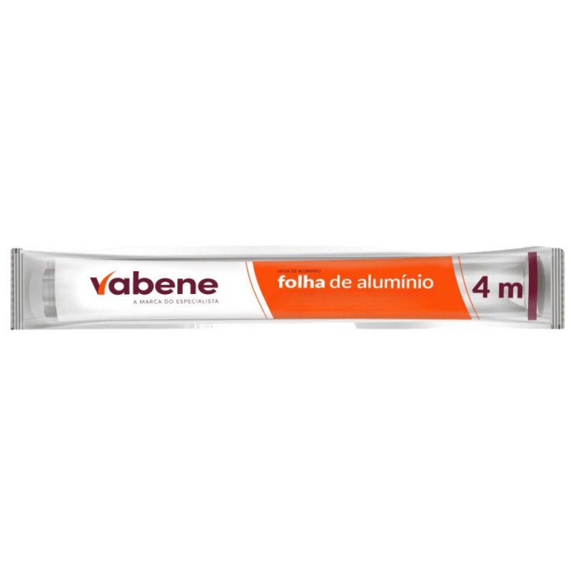 Rolo De Papel Aluminio 45cm X 4m Vabene
