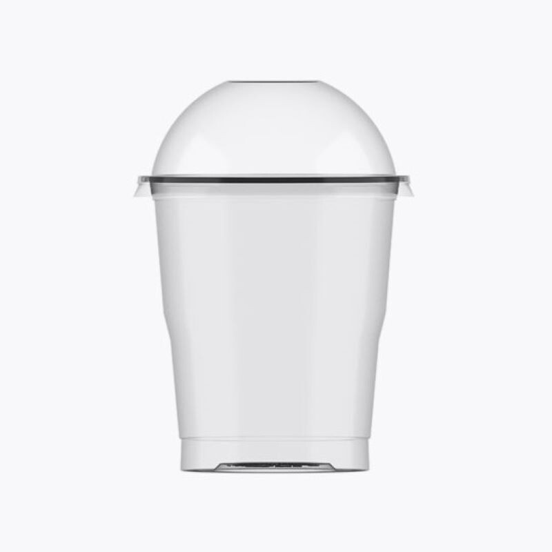 Copo Crystal Bello 200ml Com Tampa Bolha Plastilania - Caixa Com 320 Conjuntos