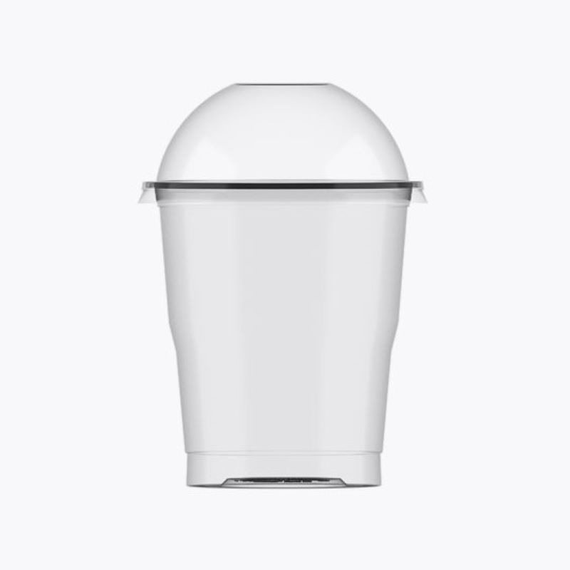 Copo Crystal Bello 200ml Com Tampa Bolha Plastilania - Pacote Com 20 Conjuntos