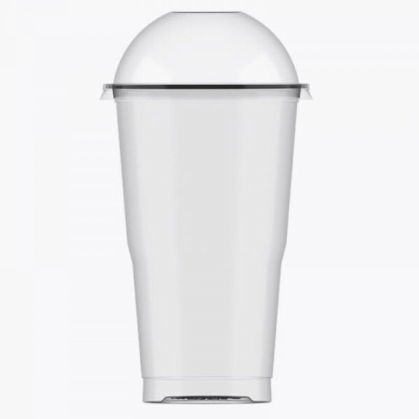 Copo Crystal Bello 300ml Com Tampa Bolha Plastilania - Pacote Com 20 Conjuntos