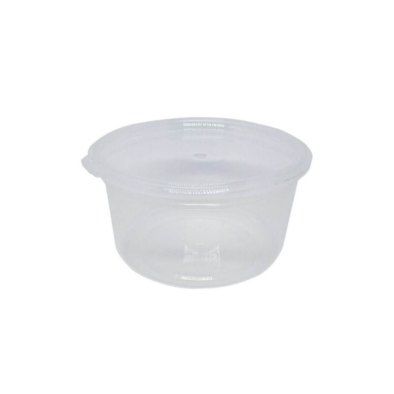 Pote PP Transparente 330ml Tampa Com Lacre Brasilpack - Caixa Com 560 Conjuntos Pote PP Transparente 330ml Tampa Com Lacre Brasilpack - Caixa Com 560 Conjuntos