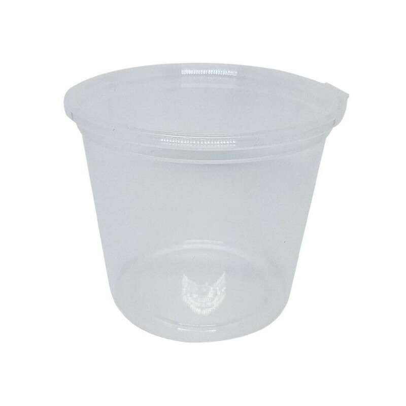 Pote PP Transparente 500ml Tampa Com Lacre Brasilpack - Caixa Com 520 Conjuntos Pote PP Transparente 500ml Tampa Com Lacre Brasilpack - Caixa Com 520 Conjuntos
