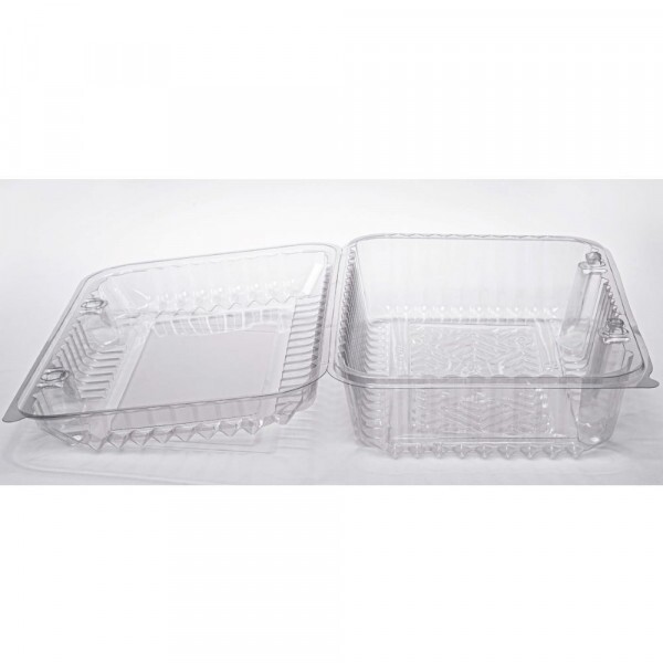 PF 13 Embalagem Cristal Retangular Articulada Rocambole Pequeno Packform - Caixa Com 100 Unidades PF 13 Embalagem Cristal Retangular Articulada Rocambole Pequeno Packform - Caixa Com 100 Unidades