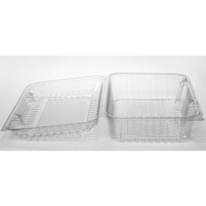 PF 13 Embalagem Cristal Retangular Articulada Rocambole Pequeno Packform - Caixa Com 100 Unidades PF 13 Embalagem Cristal Retangular Articulada Rocambole Pequeno Packform - Caixa Com 100 Unidades
