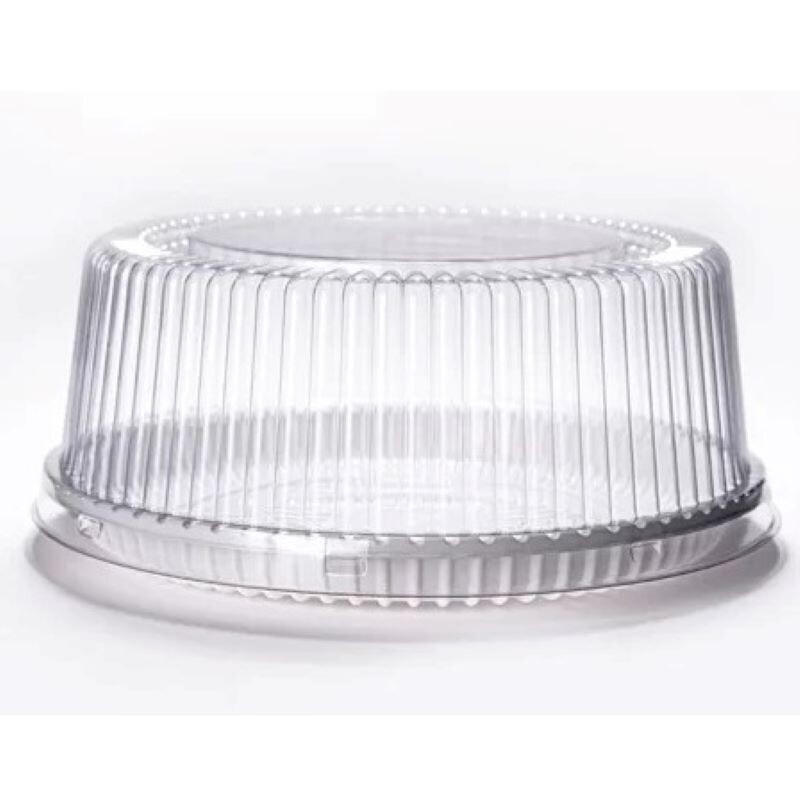 PF 32 MB Embalagem Cristal Redonda Media Confeitaria Base Branca - Mini Torta Packform - Caixa Com 100 Unidades PF 32 MB Embalagem Cristal Redonda Media Confeitaria Base Branca - Mini Torta Packform - Caixa Com 100 Unidades
