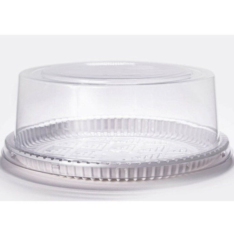 PF 50 MP Embalagem Cristal Redonda Media Base Branca Torta Pequena - Premium Packform - Caixa Com 50 Unidades PF 50 MP Embalagem Cristal Redonda Media Base Branca Torta Pequena - Premium Packform - Caixa Com 50 Unidades