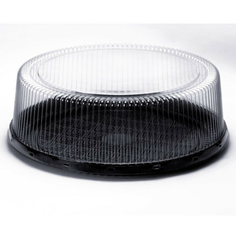 PF60 MPR - Torta Grande Media Base Preta Packform - Caixa Com 50 Unidades