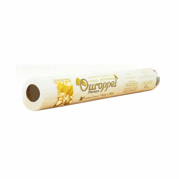 Rolo Lencol Hospitalar 50cm X 50m 100% Celulose Ouroppel Premium Rolo Lencol Hospitalar 50cm X 50m 100% Celulose Ouroppel Premium