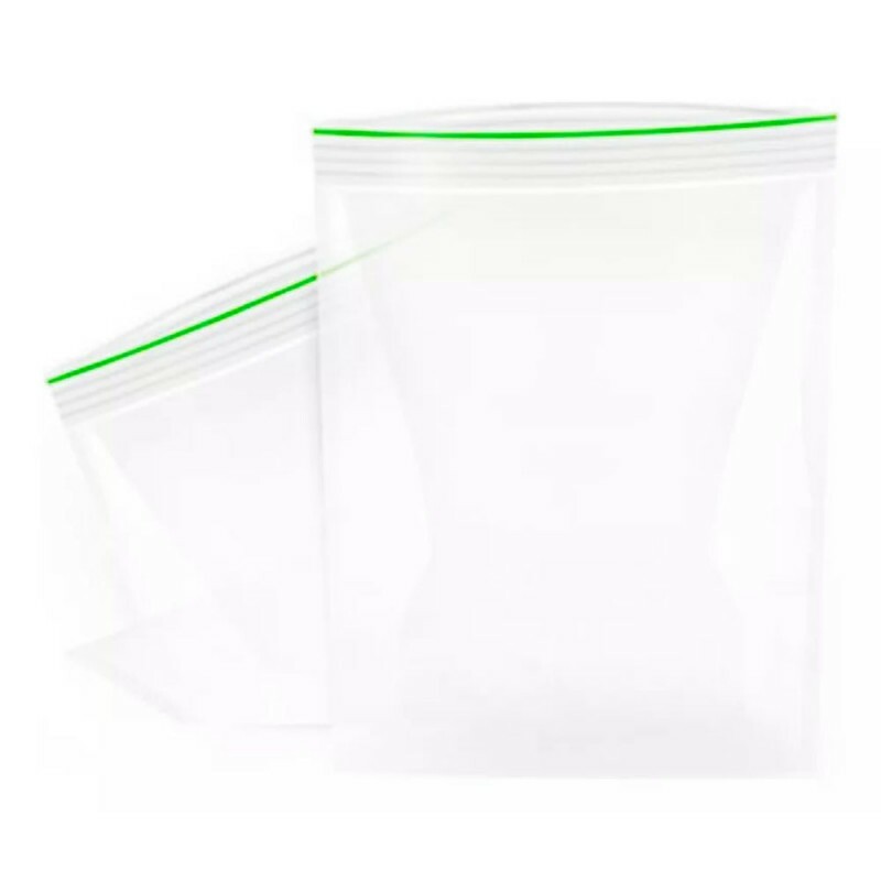 Saco ZipLock 17x24cm - Pacote Com 50 Unidades