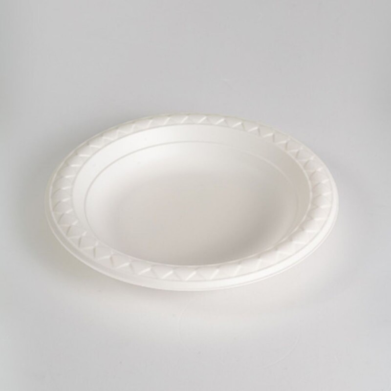 Prato De Amido De Milho 15cm Eco Talge - Pacote Com 50 Unidades