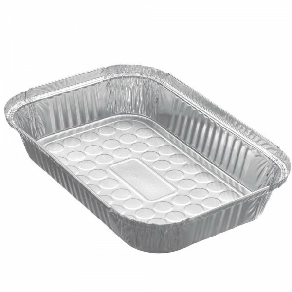 Bandeja De Aluminio 184 X 278 - 1500ml Com Tampa Cartao Thermoprat - Caixa Com 100 Unidades