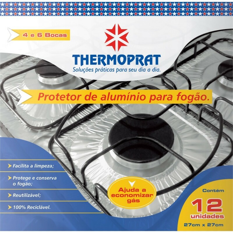 Protetor Para Fogão Thermoprat Pacote Com 12 Unidades Protetor Para Fogão Thermoprat Pacote Com 12 Unidades