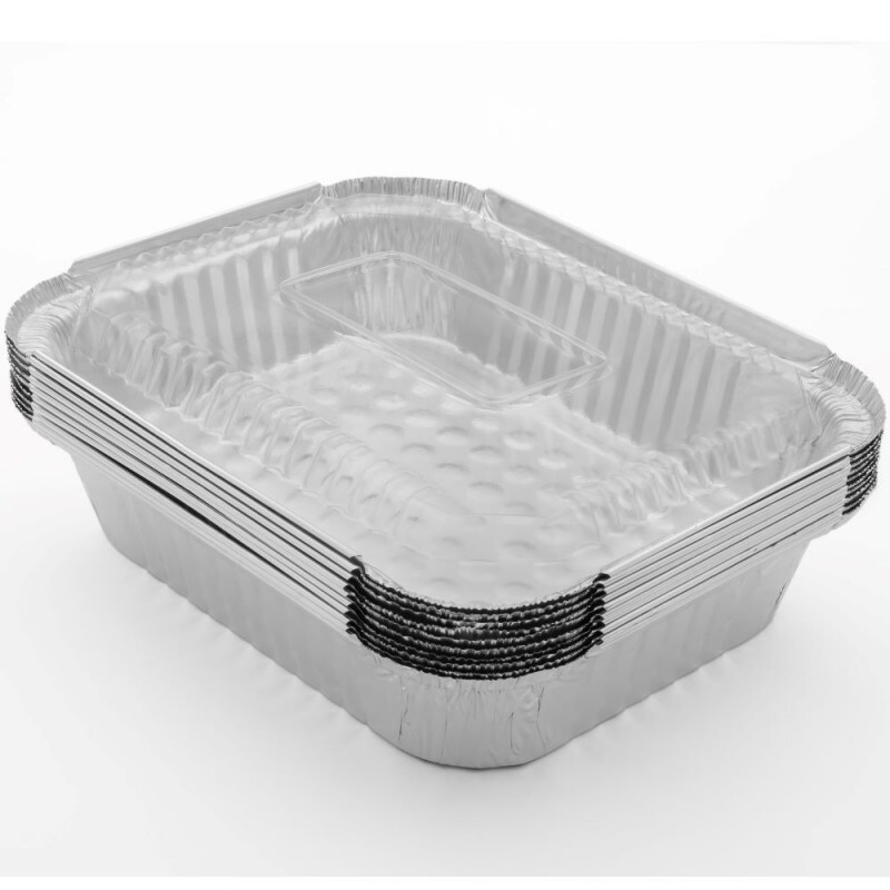 Bandeja 170 X 215 - 1150ml Com Tampa Pet 50 Unidades Thermoprat