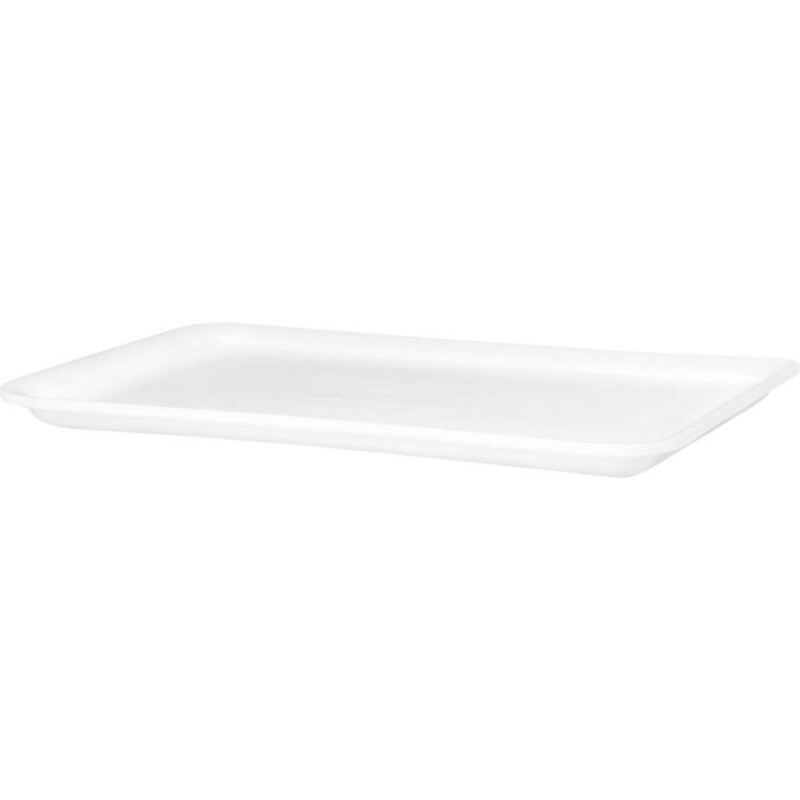 CR-005 - Bandeja Isopor Branca Premium Copobras - Fardo Com 200 Unidades