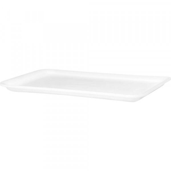 CR-005 - Bandeja Isopor Branca Premium Copobras - Fardo Com 200 Unidades