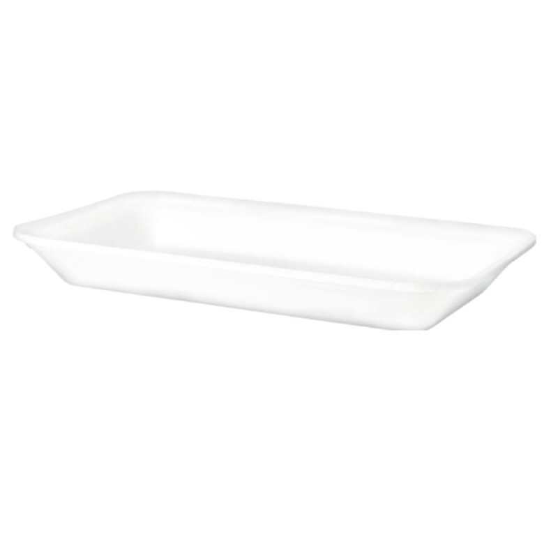 CFL-004 - Bandeja Isopor Branca 275X150X29mm Copobras - Fardo Com 400 Unidades