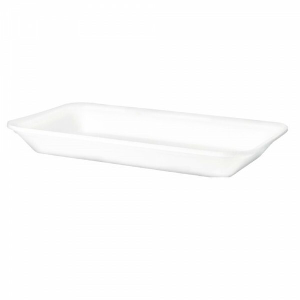 CFL-004 - Bandeja Isopor Branca 275X150X29mm Copobras - Fardo Com 400 Unidades CFL-004 - Bandeja Isopor Branca 275X150X29mm Copobras - Fardo Com 400 Unidades