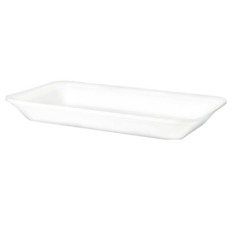 CFL-004 - Bandeja Isopor Branca 275X150X29mm Copobras - Fardo Com 400 Unidades CFL-004 - Bandeja Isopor Branca 275X150X29mm Copobras - Fardo Com 400 Unidades