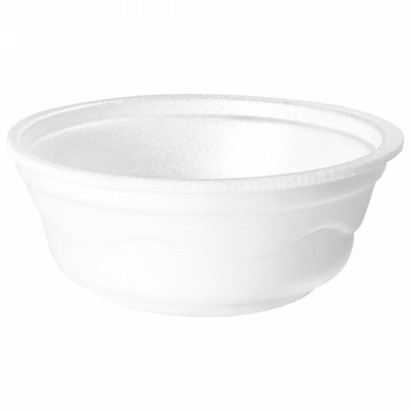 PT-200 Pote Isopor Branco Sem Tampa 200ml Copobras - Fardo Com 100 Unidades