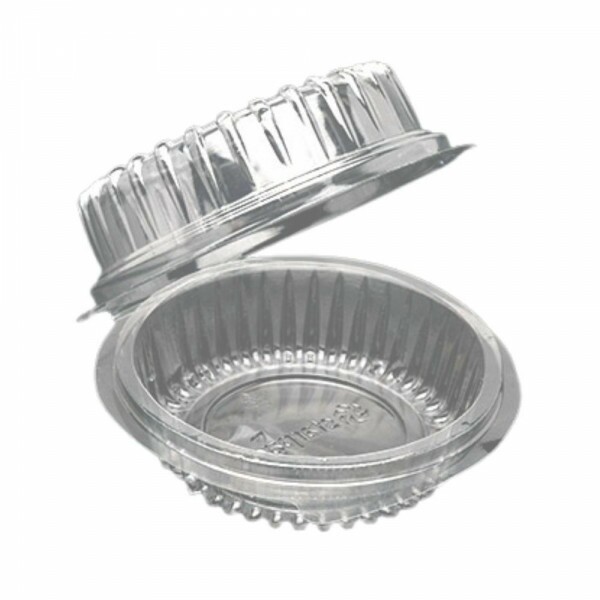 Embalagem Leva 1 Doce Redondo PET Com Tampa Articulada Starpack - Caixa Com 300 Unidades