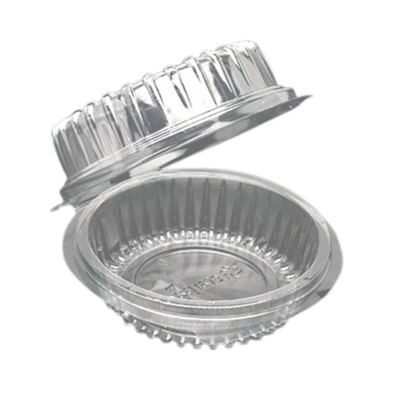 Embalagem Leva 1 Doce Redondo PET Com Tampa Articulada Starpack - Caixa Com 300 Unidades