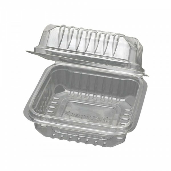 Embalagem Leva 1 Doce Quadrado PET Com Tampa Articulada Starpack - Caixa Com 300 Unidades