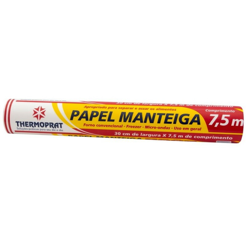 Rolo De Papel Manteiga 30cm X 7,5m Thermoprat