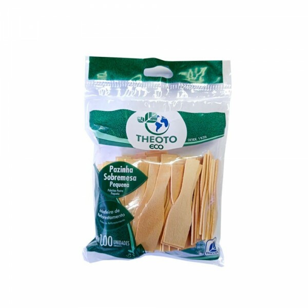 Pazinha Escolar Madeira Theoto Pacote Com 100 Unidades Pazinha Escolar Madeira Theoto Pacote Com 100 Unidades