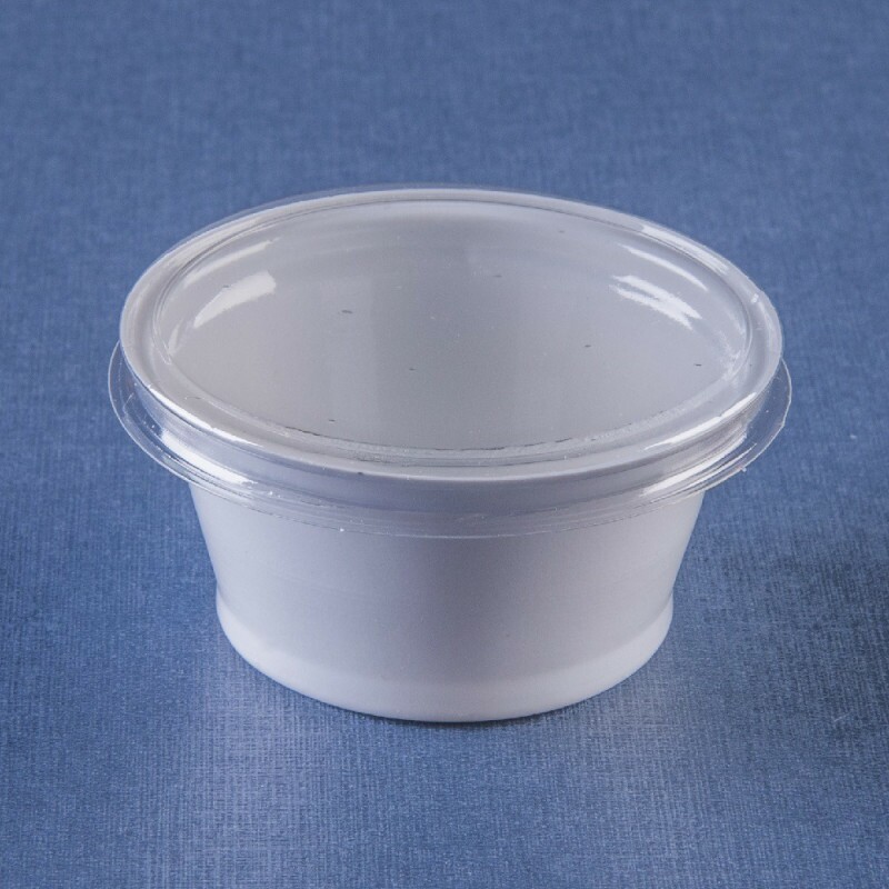 G 695 BR - Pote Branco Para Molho 30ml Galvanotek - Caixa Com 700 Conjuntos