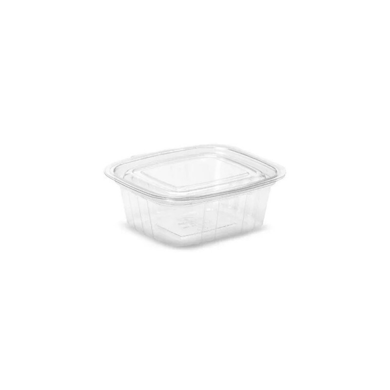 GA 90 - Pote Retangular Tampa Articulada 500ml Galvanotek - Caixa Com 200 Unidades