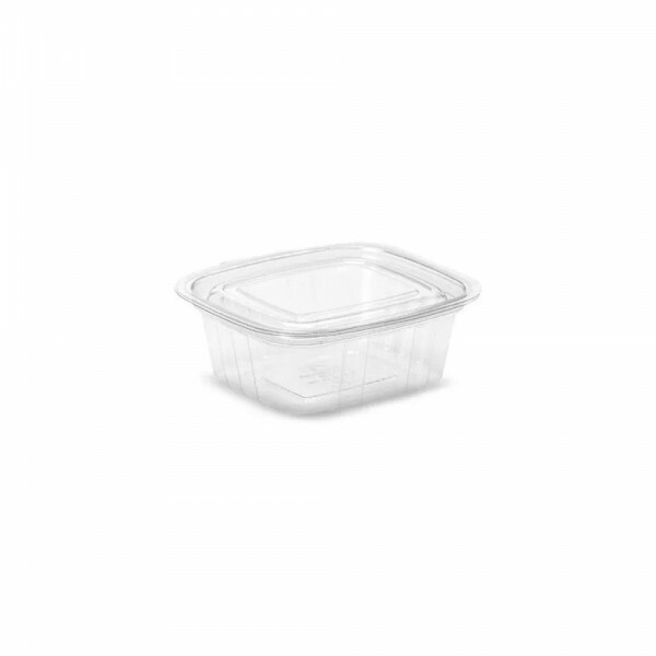 GA 90 - Pote Retangular Tampa Articulada 500ml Galvanotek - Caixa Com 200 Unidades