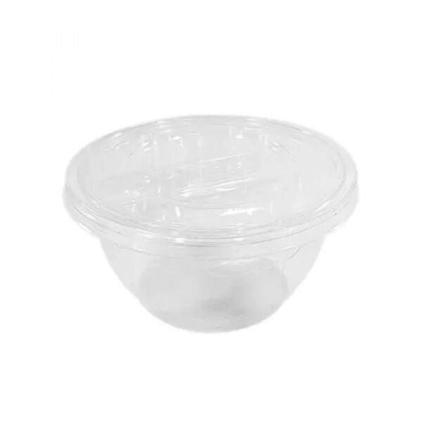 G 633 - Saladeira Com Divisoria 1400ML Galvanotek - Caixa Com 100 Conjuntos