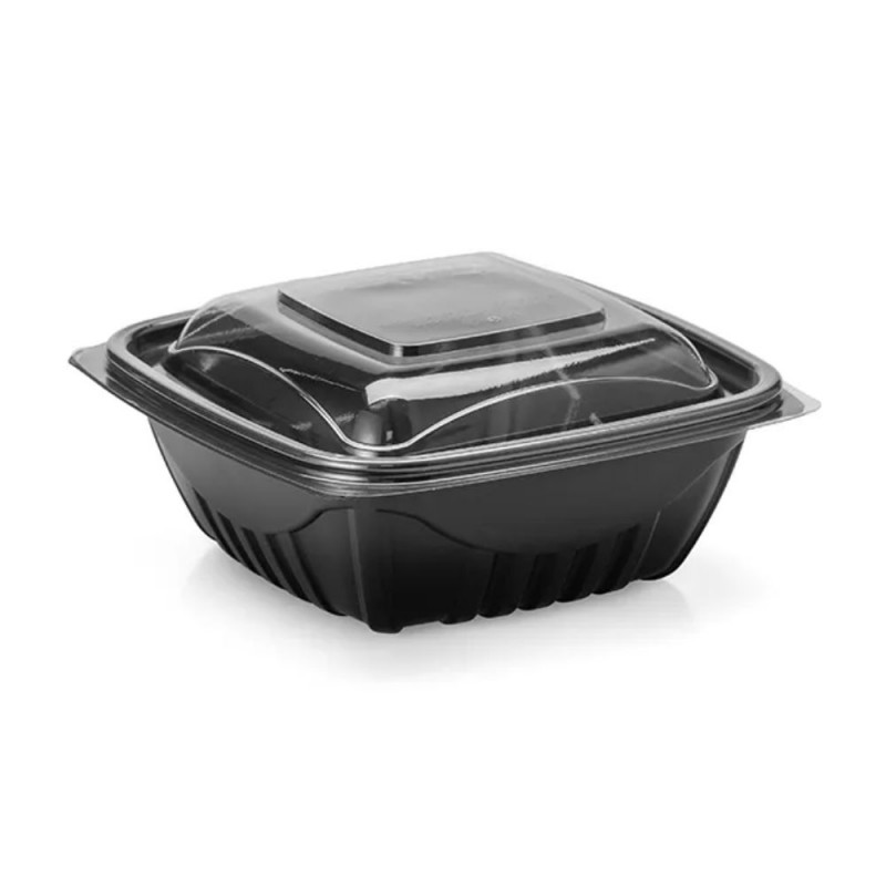 G 337 - Bandeja Multiuso Quadrada 1300ml Galvanotek - Caixa Com 100 Conjuntos