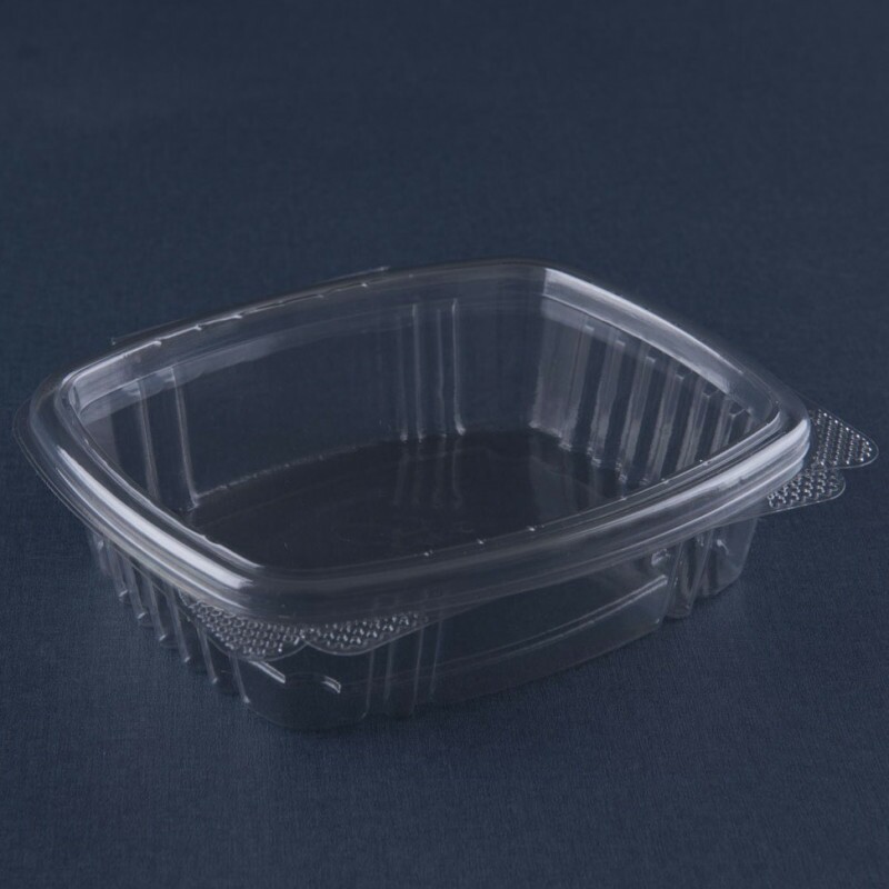 GA 95 - Pote PET Retangular Com Tampa Articulada 240ml Galvanotek - Caixa Com 200 Unidades GA 95 - Pote PET Retangular Com Tampa Articulada 240ml Galvanotek - Caixa Com 200 Unidades