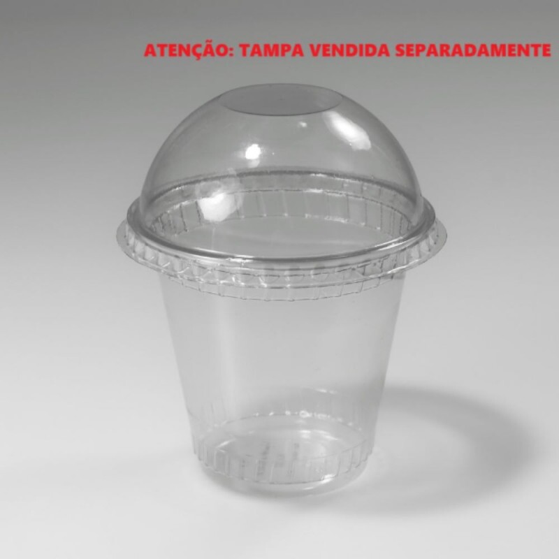 G 687 Base - Pote Cristal 180ml Galvanotek - Caixa Com 300 Unidades