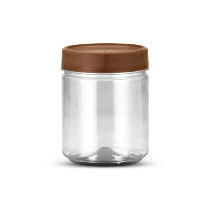 G 1113 - Pote Multiuso 650ml Bazar Amadeirado Galvanotek - Caixa Com 12 Conjuntos