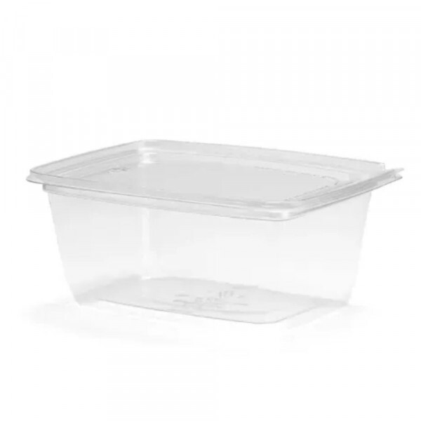 G 738 - Pote Retangular Com Lacre 1000ml Galvanotek - Caixa Com 120 Conjuntos