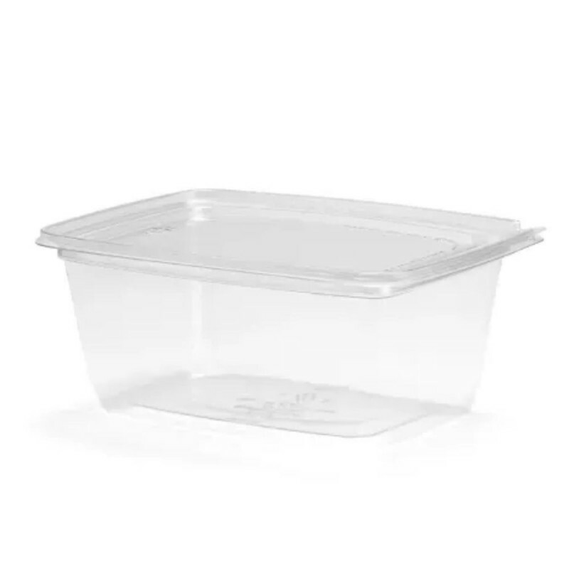 G 738 - Pote Retangular Com Lacre 1000ml Galvanotek - Caixa Com 120 Conjuntos