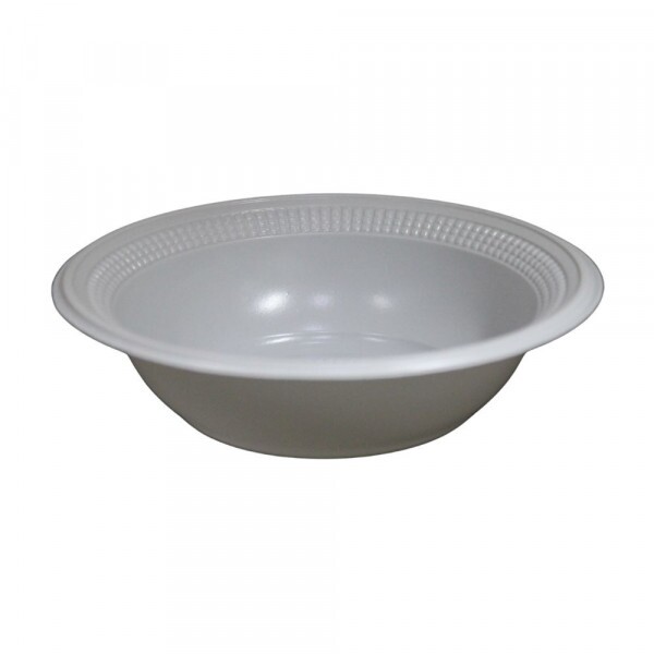 Prato Plastico Fundo 12cm Branco Biodegradavel Trik Trik - Pacote Com 10 Unidades