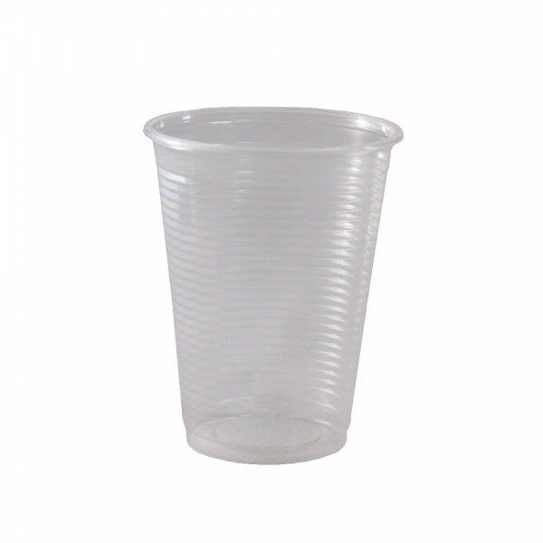 Copo PP Transparente Estriado Totalplast  300ml - Caixa Com 2000 Unidades