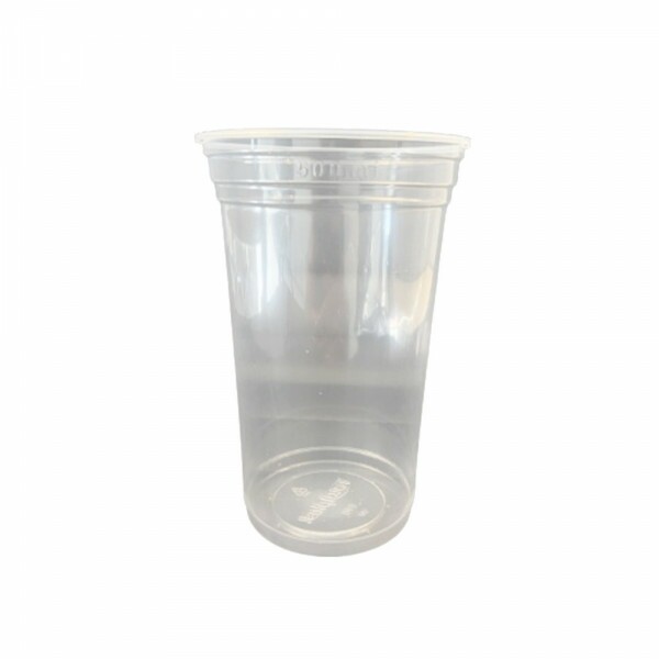 Copo PP Transparente Liso Totalplast 770ml - Caixa Com 500 Unidades