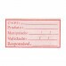 Etiqueta Manipulado-CNPJ - Rolo Com 250 Etiquetas