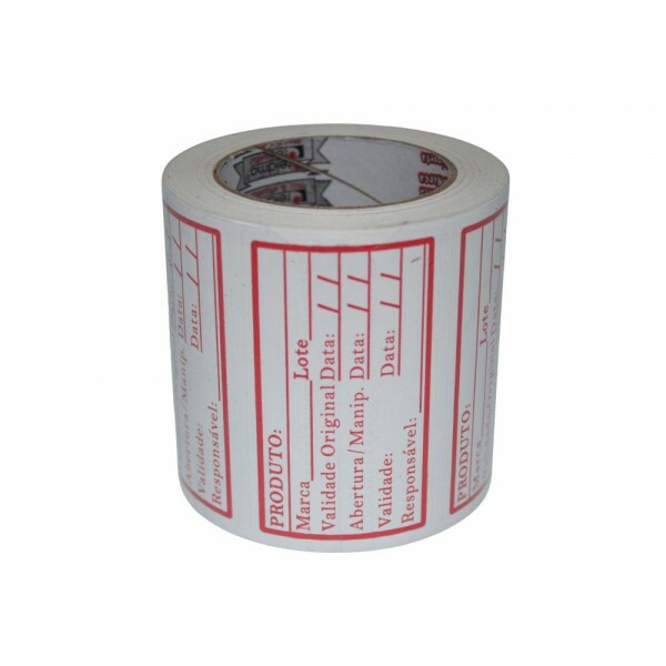 Etiqueta Produto/lote - Rolo Com 250 Etiquetas