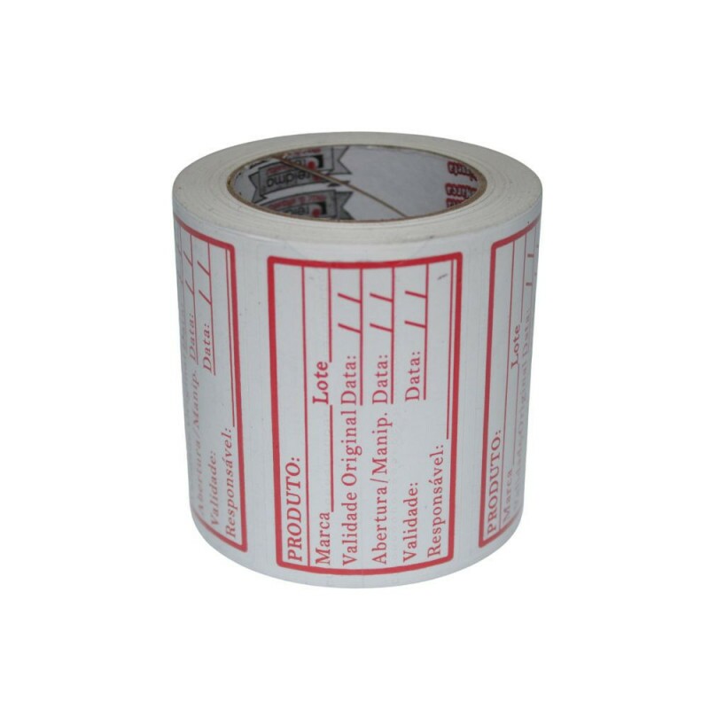 Etiqueta Produto-lote - Rolo Com 250 Etiquetas Etiqueta Produto-lote - Rolo Com 250 Etiquetas