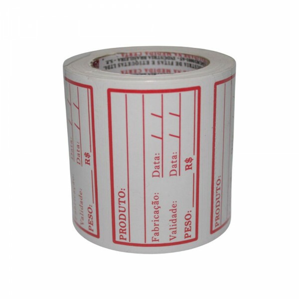 Etiqueta Produto-peso - Rolo Com 250 Etiquetas