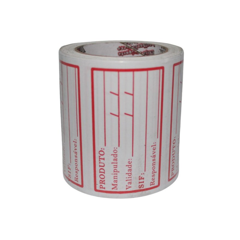 Etiqueta Produto/SIF - Rolo Com 250 Etiquetas