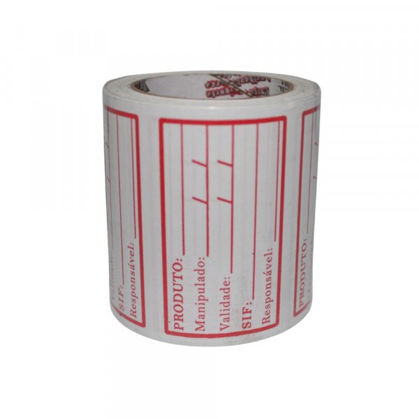 Etiqueta Produto-SIF - Rolo Com 250 Etiquetas Etiqueta Produto-SIF - Rolo Com 250 Etiquetas