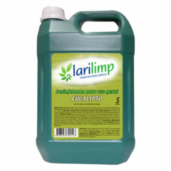 Desinfetante Uso Geral Eucalipto Larilimp - 5 Litros Desinfetante Uso Geral Eucalipto Larilimp - 5 Litros
