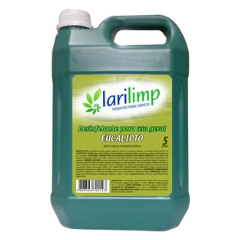 Desinfetante Uso Geral Eucalipto Larilimp - 5 Litros Desinfetante Uso Geral Eucalipto Larilimp - 5 Litros